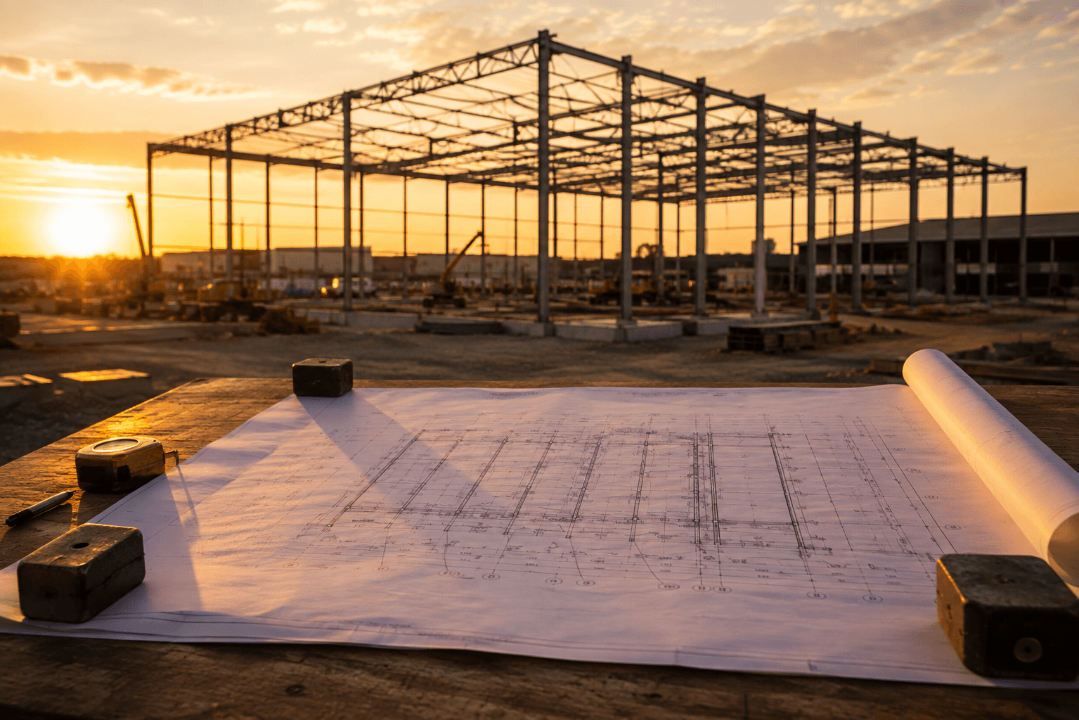 Projekt budowlany magazynu Build-to-Suit